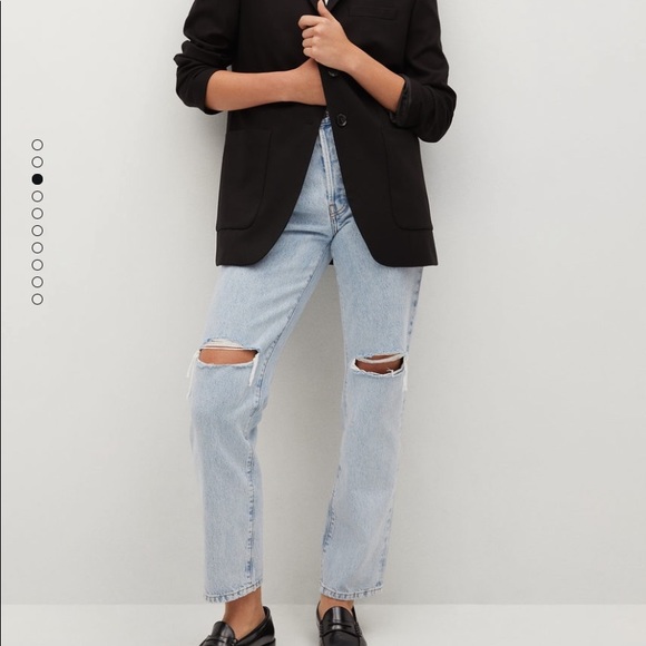 Mango Ripped Jeans - Picture 1 of 2